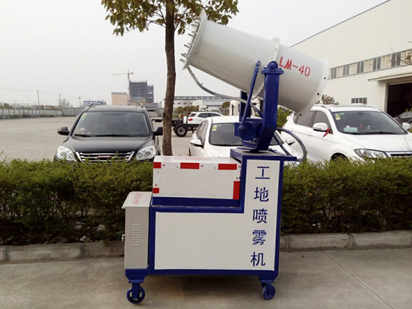 30米手推工地除塵噴霧機(jī) 定制20-100米霧炮車