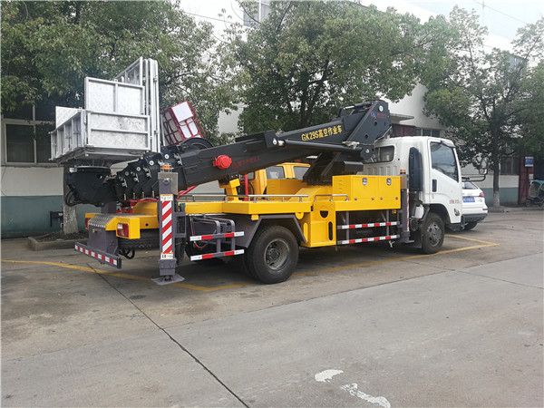 江鈴進(jìn)口28米伸縮臂高空作業(yè)車(chē)