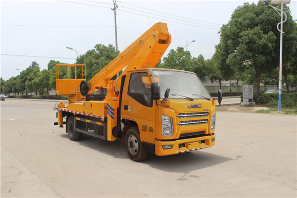 江鈴21米高空作業車-藍牌高空作業車