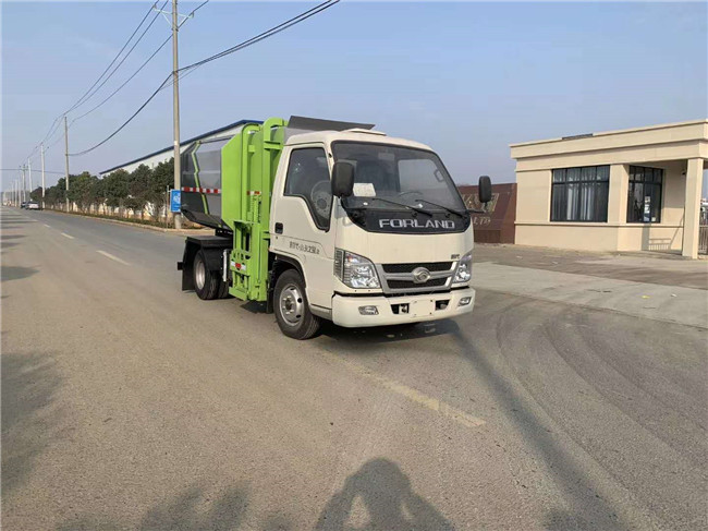 福田小卡之星自裝卸垃圾車
