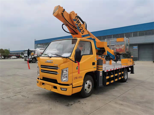 新款江鈴25米藍(lán)牌高空作業(yè)車(chē)